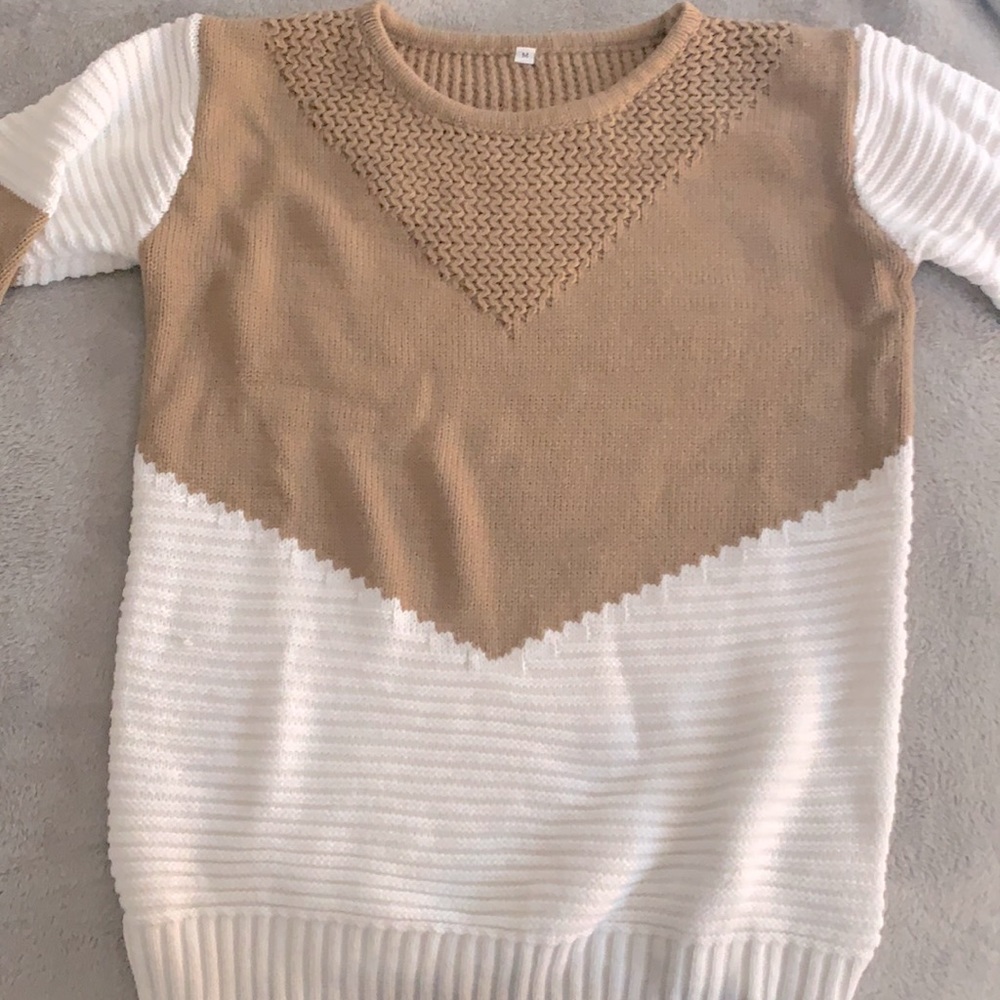 Color Block Sweater